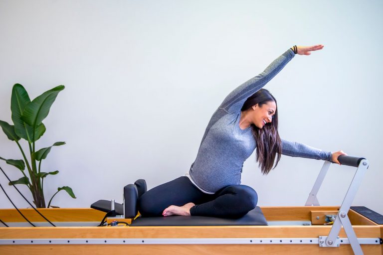 Safe first trimester pregnancy exercises demonstration