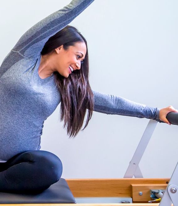 Safe first trimester pregnancy exercises demonstration