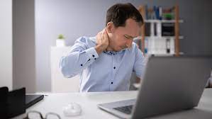 allforone - desk-worker-sore-neck-physio