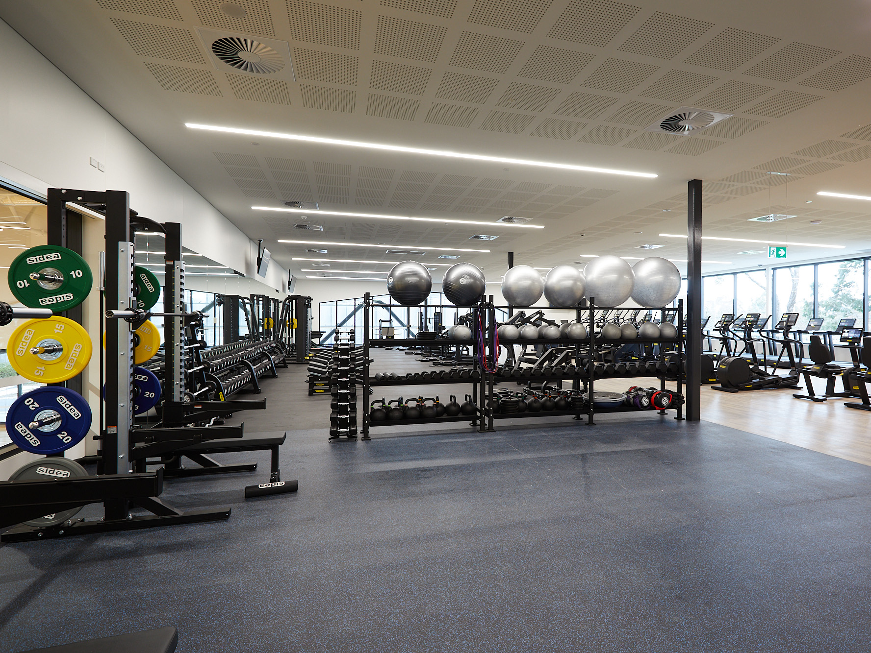 Rehabilitation and strength training gym at All for One