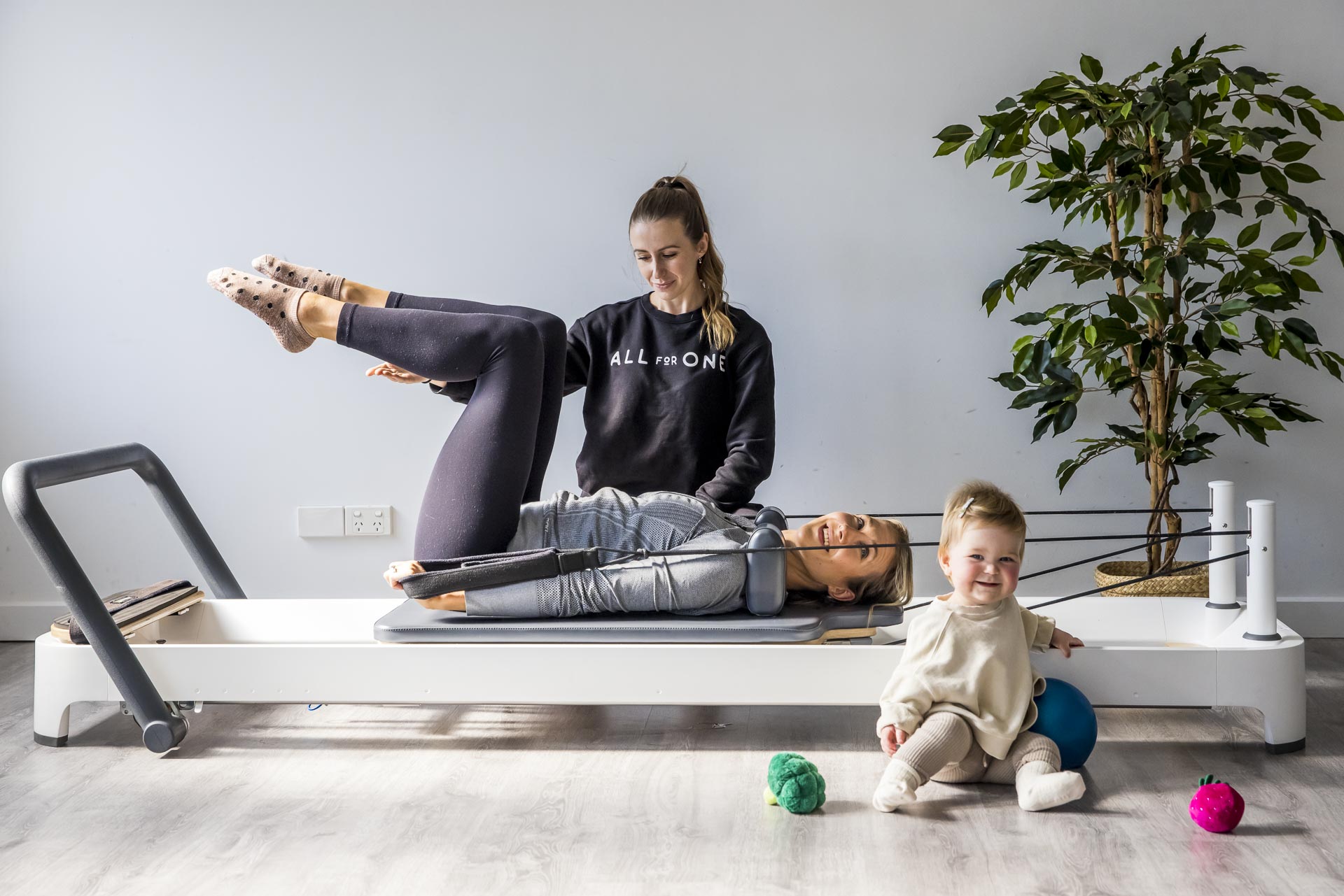 Mums and bubs class at All for One