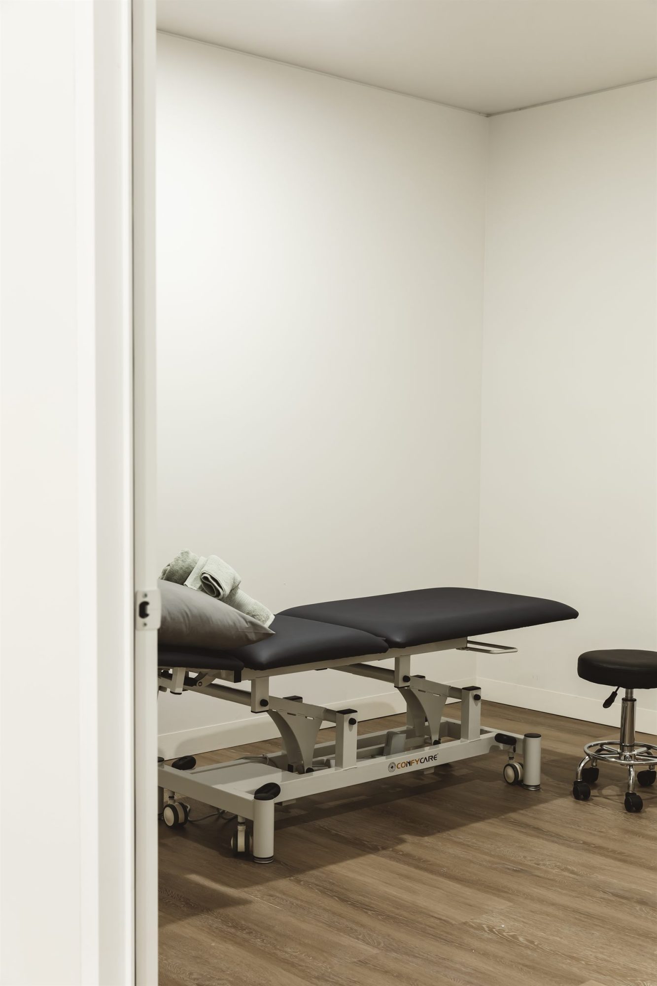 Physiotherapy treatment room at All for One Yarraville