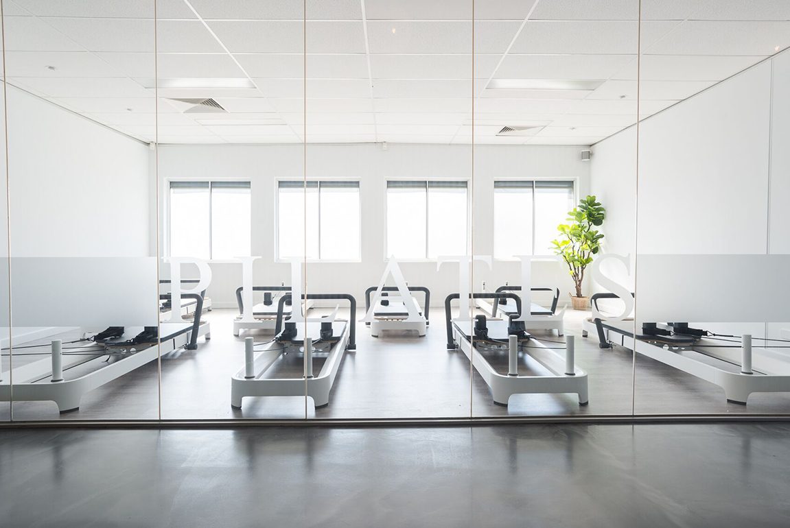 Reformer equipment in the Yarraville studio used for Clinical Pilates by clients from Kingsville